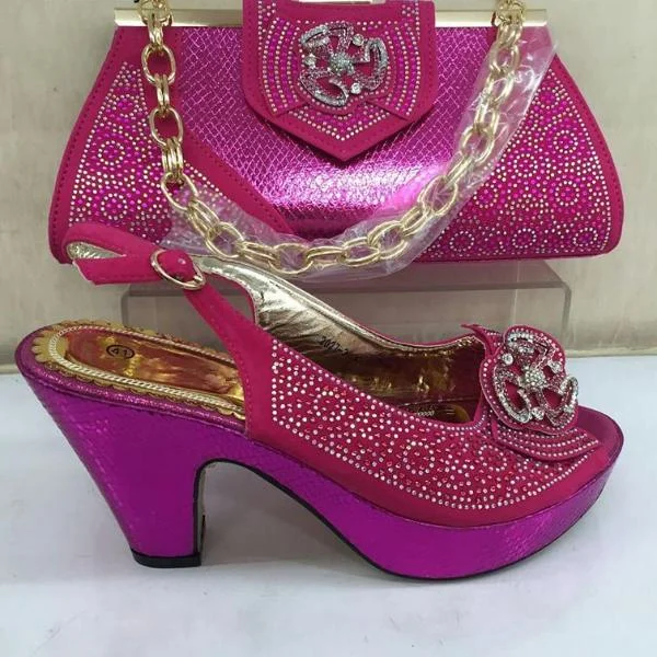 New Design Italian Shoe with Matching Bag