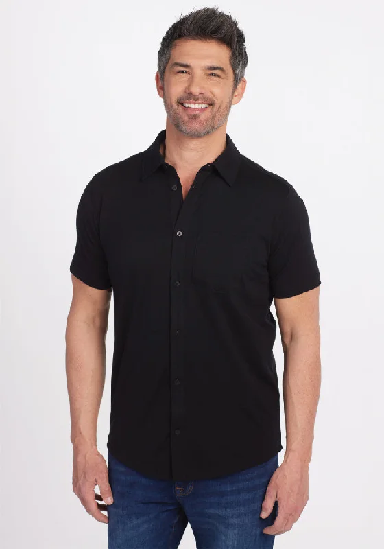 Endi Full Button Down Shirt - Black