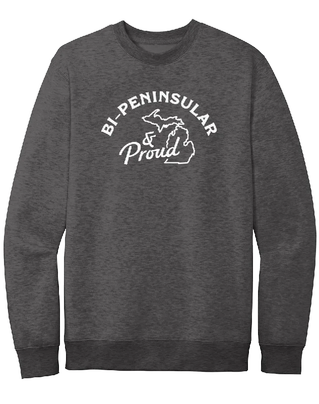 Bi-Peninsular and Proud Michigan Crewneck Sweatshirt