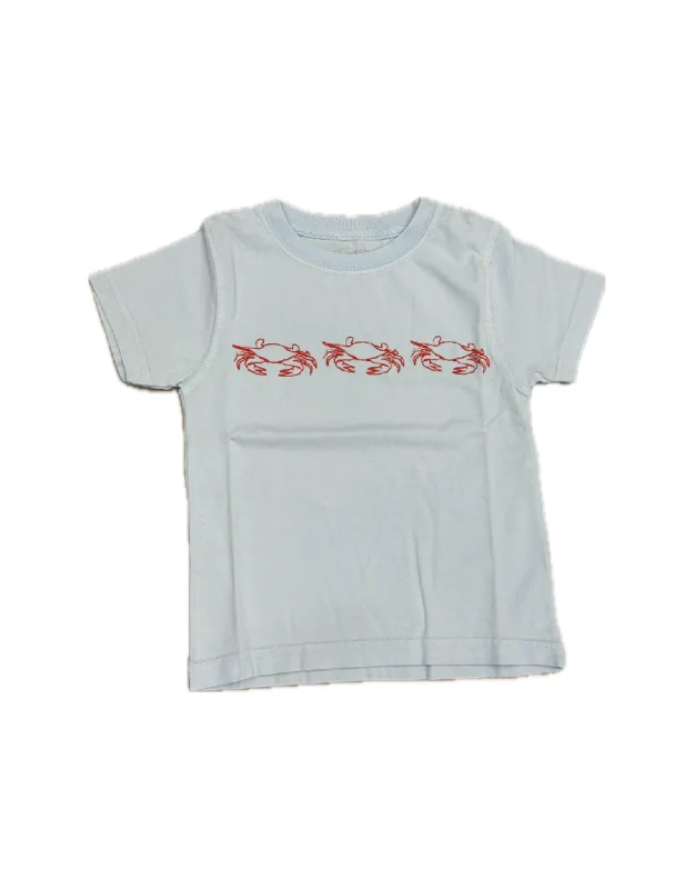 Light Blue Crab Trio SS T-Shirt