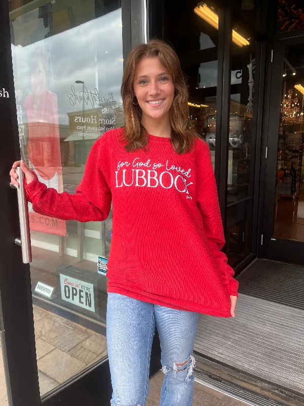 "And God So Loved West Texas" Ribbed Long Sleeve