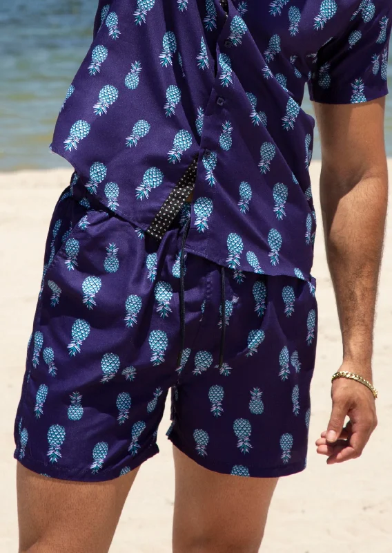 'Party Like A Pineapple' Swim Shorts