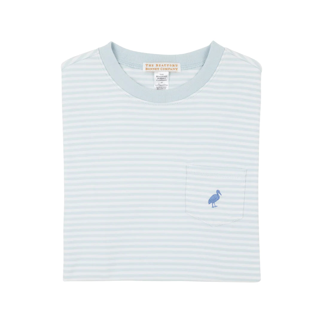 Carter Crewneck Buckhead Blue Stripe With Park City Periwinkle Stork