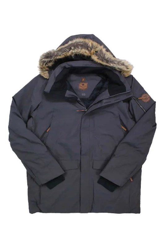 Obermeyer Men's Ridgeline Jacket with Faux Fur