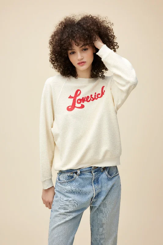 Lovesick Reverse Raglan Sweatshirt