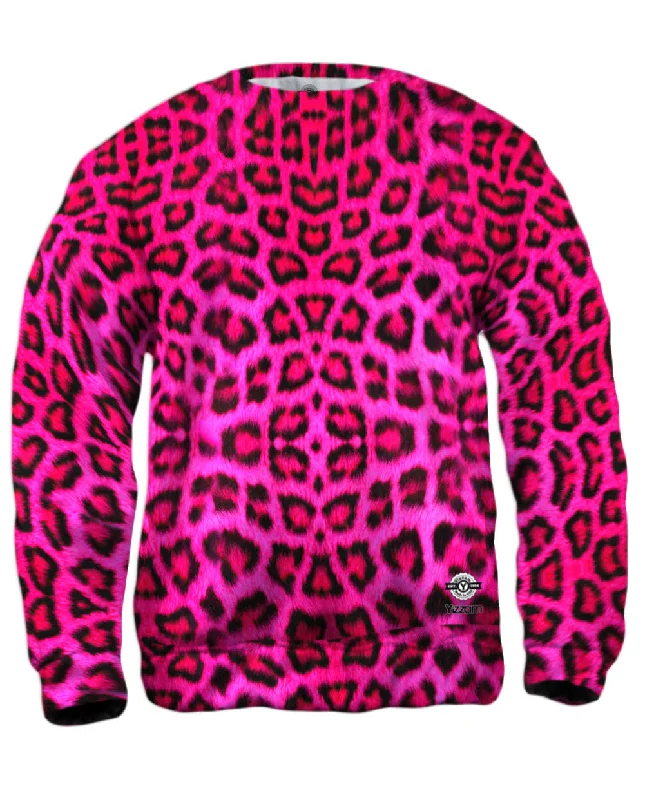 Neon Pink Leopard Animal Skin