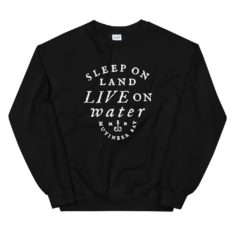 "Sleep on Land" Unisex Sweatshirt