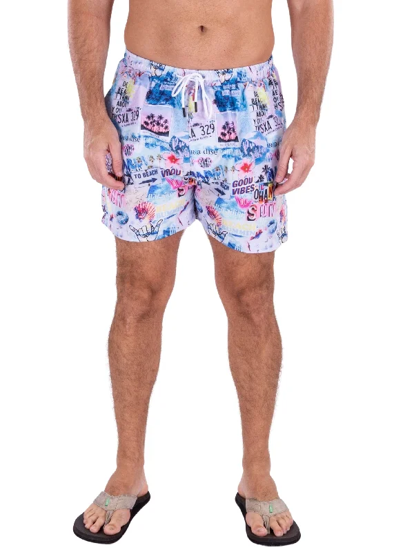 'Road Trip' Swim Shorts