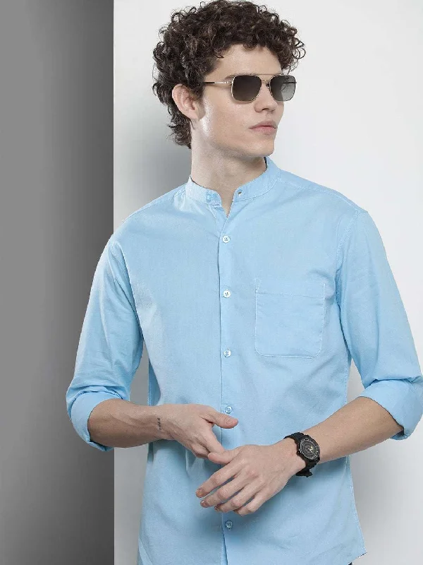 Men's Solid Regular Fit Shirt