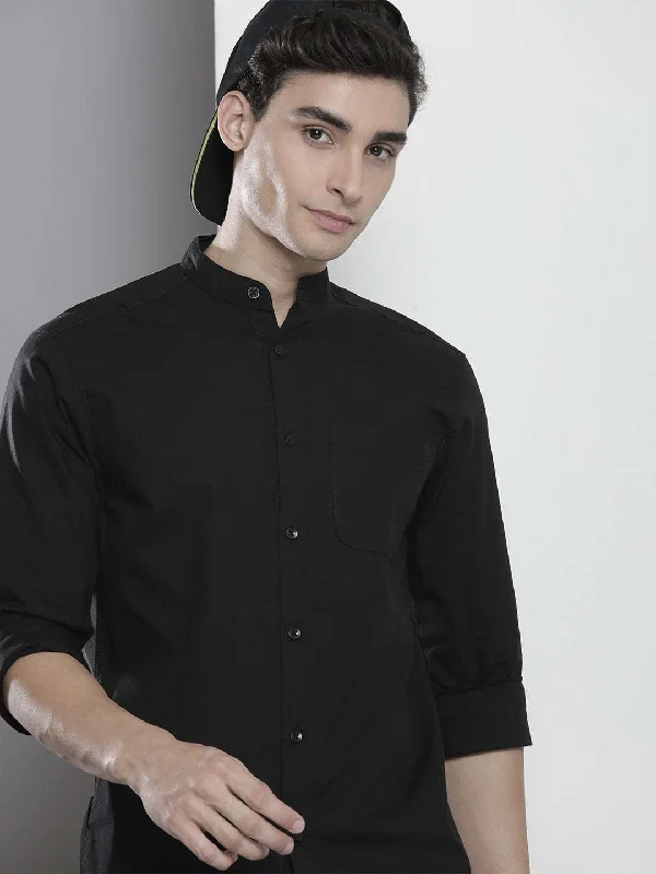 Men's Solid Regular Fit Shirt