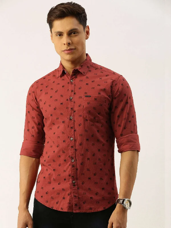 Men's Quirky Printed Shirt