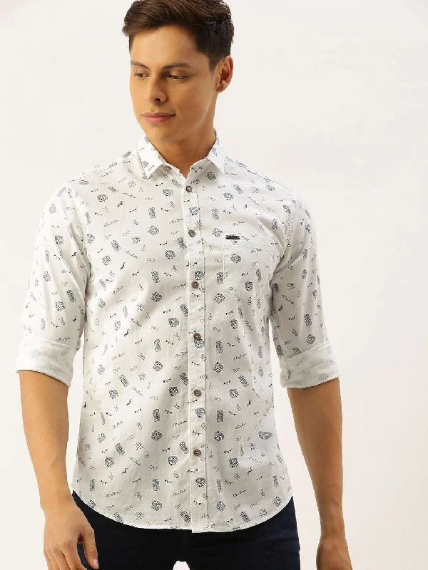 Men's Quirky Printed Shirt