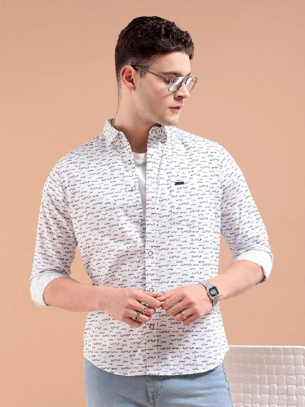 Men's Quirky Printed Shirt