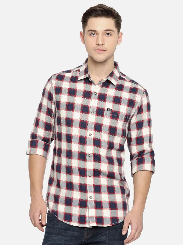 Men's Checked Casual Shirt