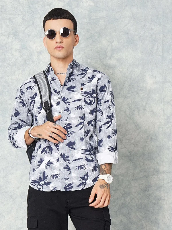 Men's Floral Casual Shirt