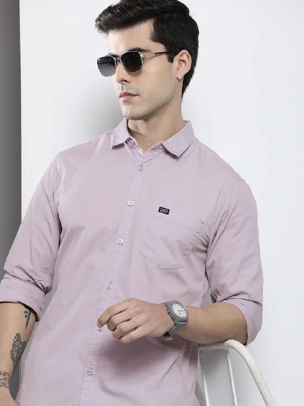 Men's Solid Slim Fit Shirt