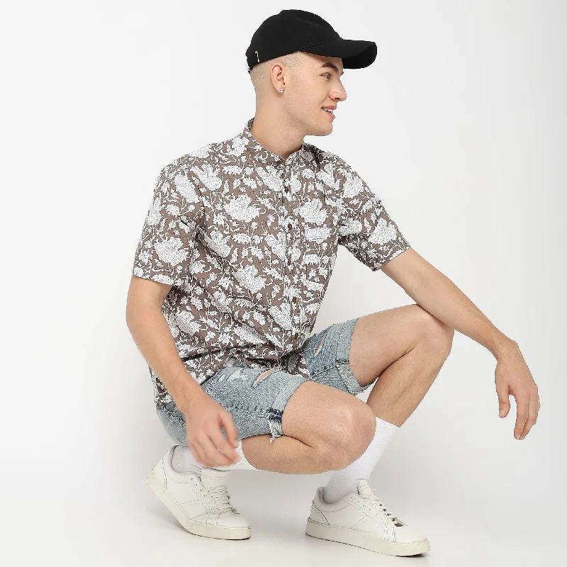 Regular Fit Printed Shirt