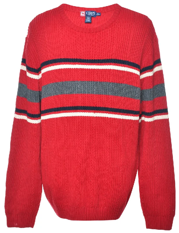 Chaps Red Jumper - XL