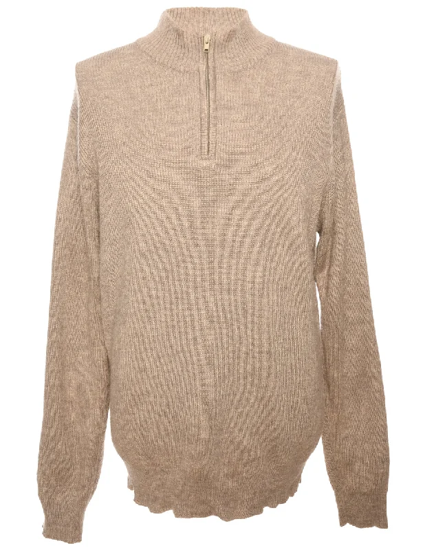 Quarter Zip Jumper - S