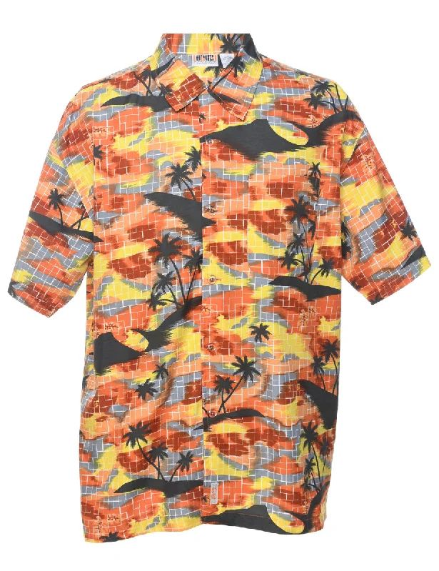 Tropical Hawaiian Shirt - L