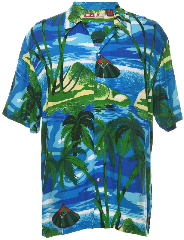 Tropical Hawaiian Shirt - M