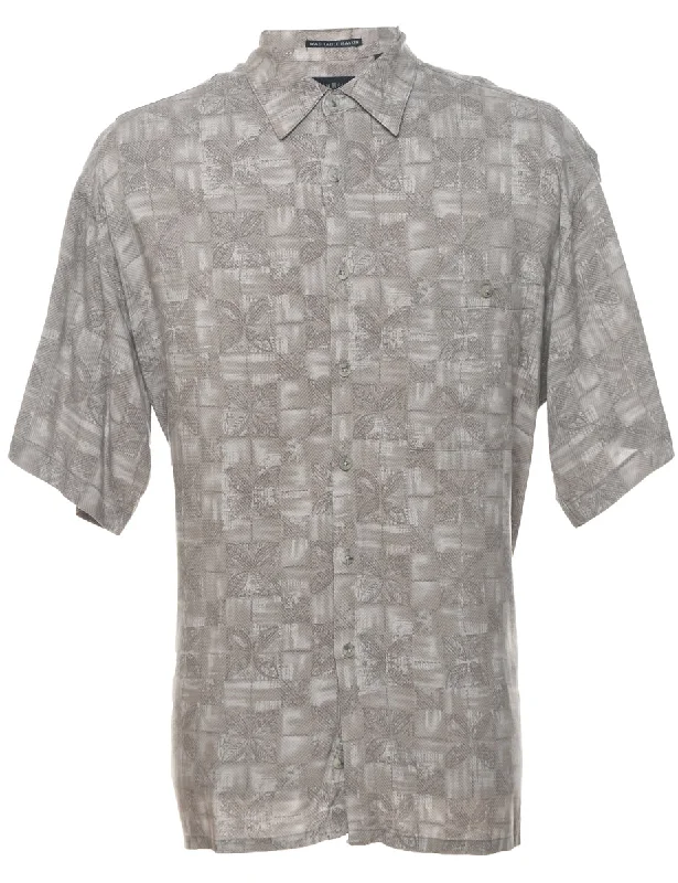 Van Heusen Hawaiian Shirt - L