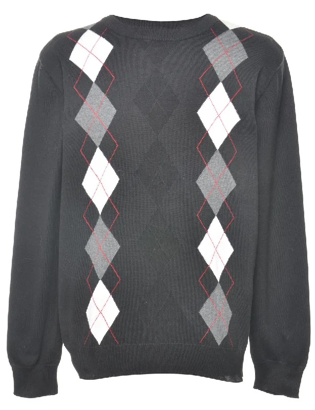 Argyle Jumper - L