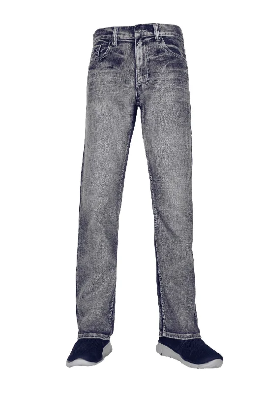 Flypaper Men's Bootcut Jeans Regular Fit Light Blue Wash 100% Cotton