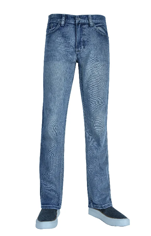 Flypaper Men's Bootcut Jeans Regular Fit Medium Blue Wash