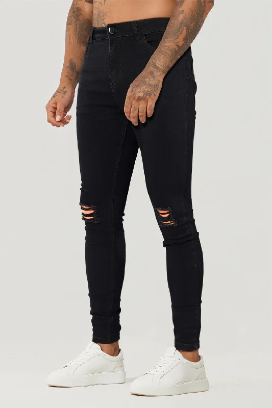 Men's Ripped Knee Skinny Jean