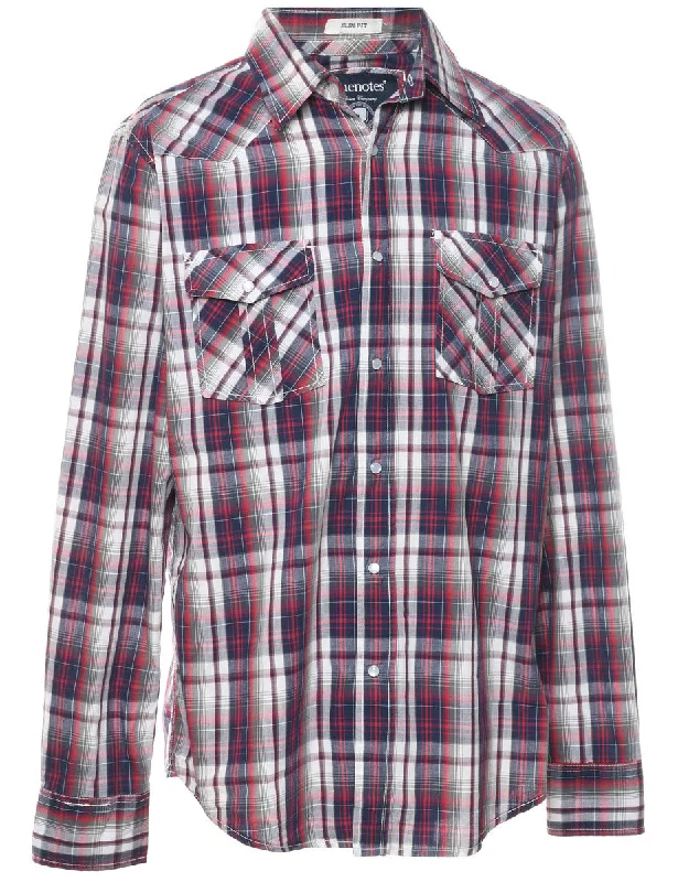 Multi-colour Checked Shirt - M