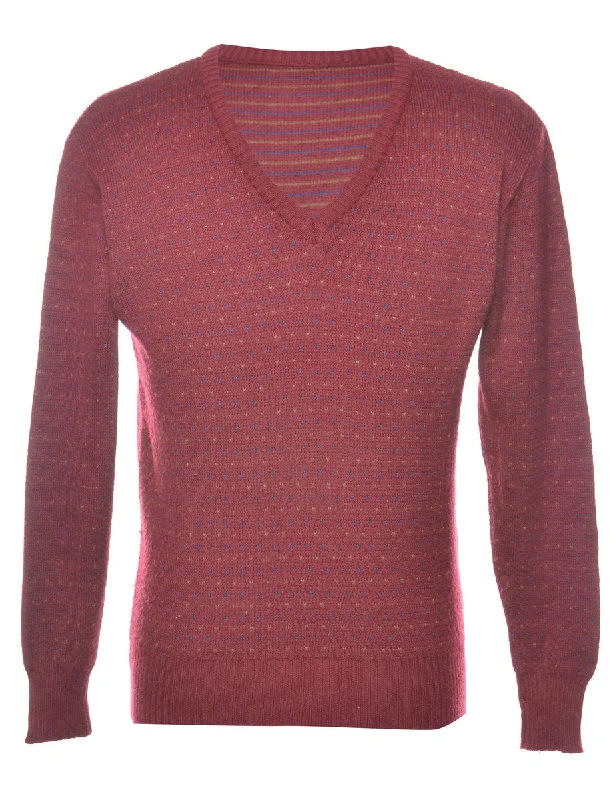 Patterned Jumper - M