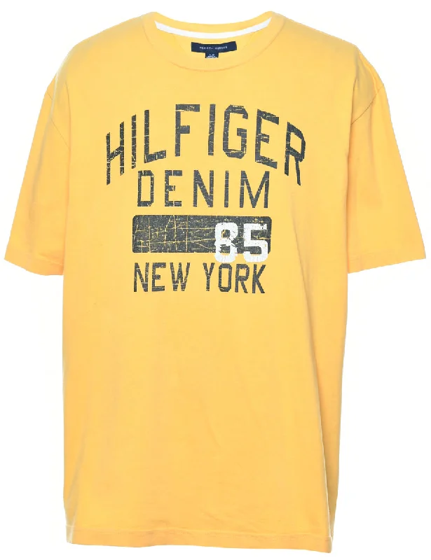 Tommy Hilfiger New York Printed T-shirt - L