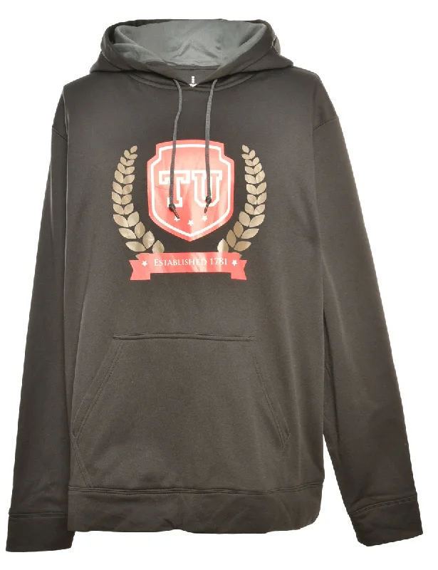 TU Printed Hoodie - L