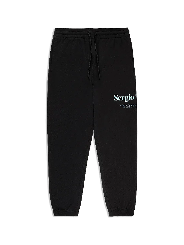 Bari Graphic Sweatpant- Black Beauty