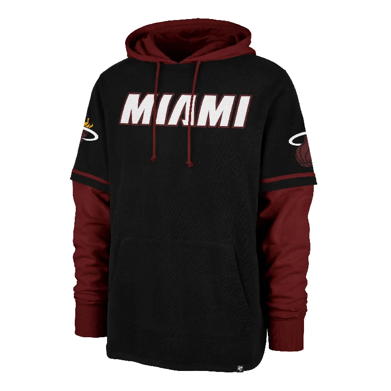 MIAMI HEAT TRIFECTA '47 SHORTSTOP PULLOVER HOOD