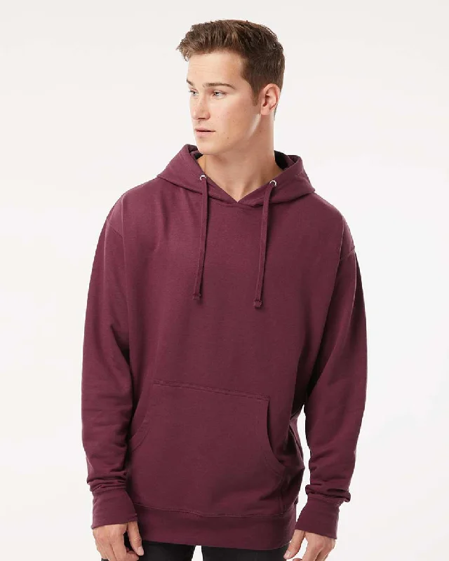 Midweight Hooded Pullover Sweatshirt