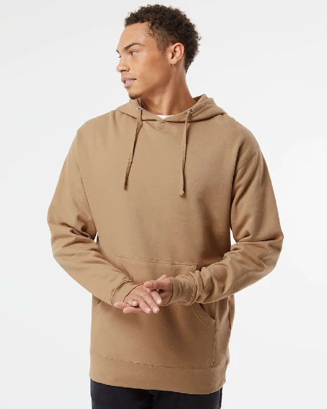 Midweight Hooded Pullover Sweatshirt