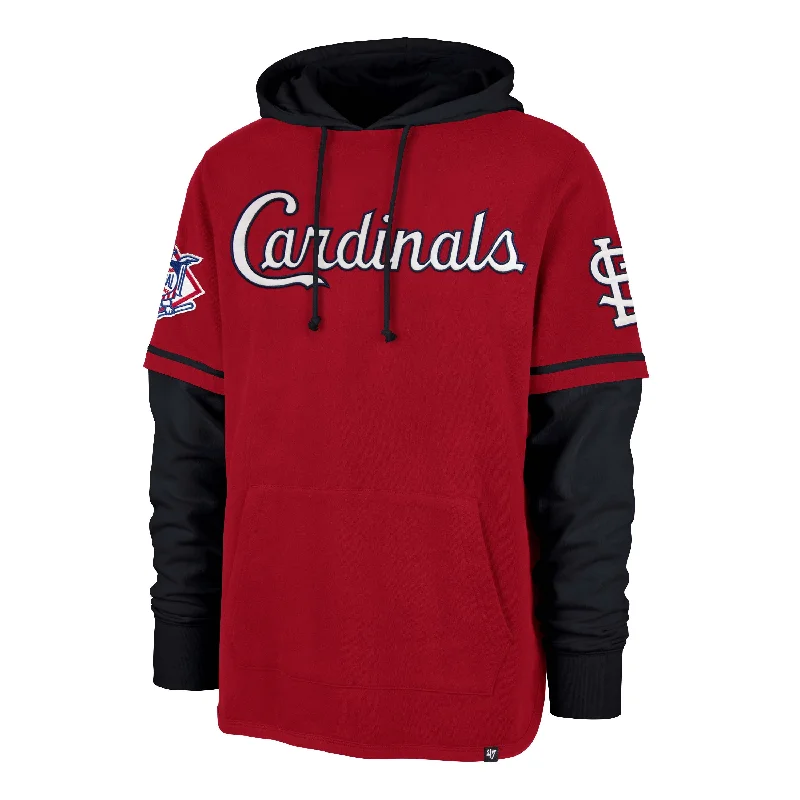 ST. LOUIS CARDINALS TRIFECTA '47 SHORTSTOP PULLOVER HOOD