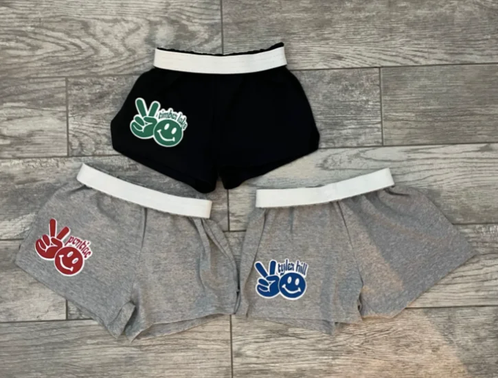 Peace Happy Camp Shorts