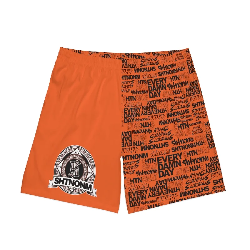 SHTNONM - Crest Boardshort (ORANGE)