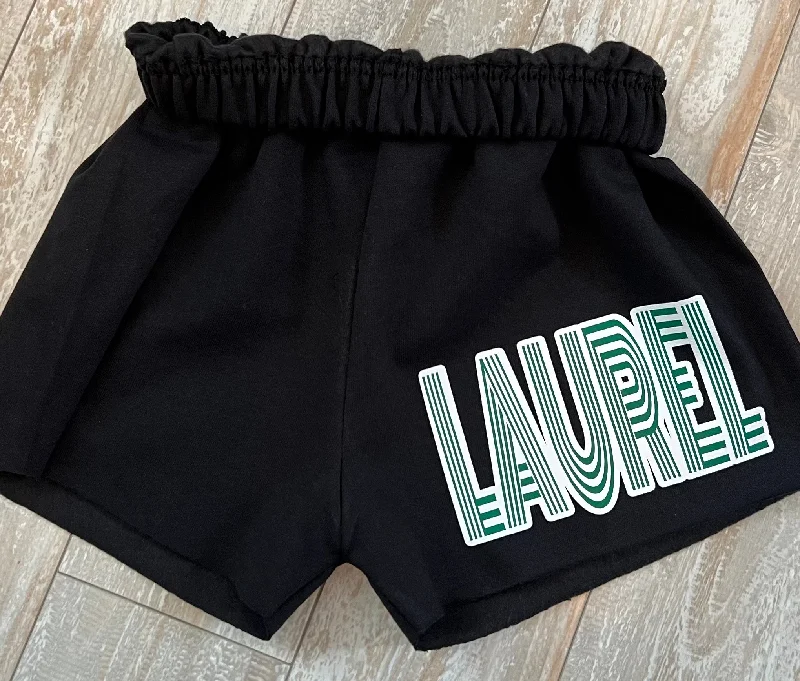 Camp Striped Sweat Shorts